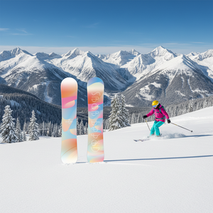 <span class=keywords><strong>Snowboard</strong></span> Alpine avec protection contre les surcharges, pour femmes adultes débutantes, avec noyau imprimé en 3D et polyvalence tout-terrain pour la neige - Product Image 4