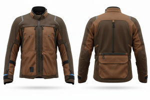 Waterproof Motorcycle Riding Jacket Breathable Windproof Protective Full Body Safety Corduroy Outdoor Racing Motorbike Jacket - Product Image 2