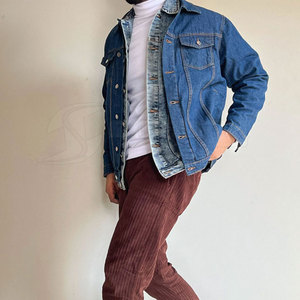 Premium Jeans Jackets For Men Stylish <b>Button</b> Closure Comfortable Jeans Jackets For Daily Casual Dressing - Product Image 4