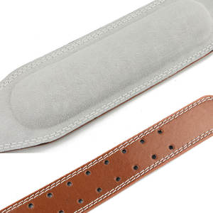 Ceinture de musculation professionnelle en cuir durable, équipement de fitness de haute qualité pour la salle de sport, boucle en métal, protection économique - Product Image 4