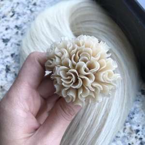 Extensiones de cabello virgen vietnamita preadheridas de alta calidad, punta en U, onda profunda recta, ondas de agua, estilos de ondas corporales - Product Image 5