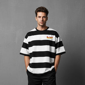 Camiseta de Cuello Redondo para Hombre, 100% Algodón, Corte Regular, Unisex, Impresión Personalizada por Transferencia Térmica Frontal, Venta al Por Mayor OEM - Product Image 1
