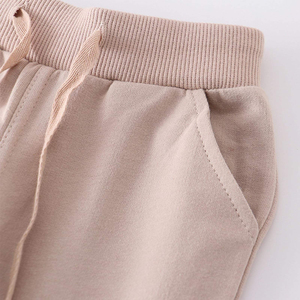 High Quality Ankle Length Kids Boys Wear Canvas Windproof Breathable Sweatpants Winter Autumn Clothing Sporty Style Trousers Low - Product Image 6