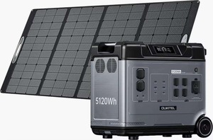 New Capacity P5000 5120Wh/2200W Power Station Portable <b>Solar</b> <b>Generator</b> LiFePO4 Battery available - Product Image 3