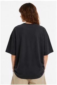 Custom Oversized Design Women's T-Shirt Dress Polyester/Cotton Solid Regular Fit <b>Butterfly</b> <b>Sleeve</b> Streetwear Embroidery Logo - Product Image 4