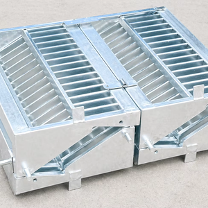 Grille de drainage en acier galvanisé à chaud |   Grille anti-colmatage pour évacuations - Product Image 1