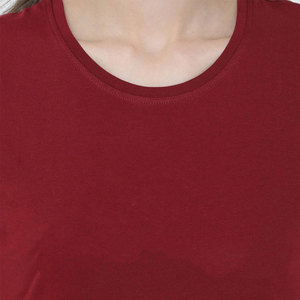 Solid Trader High Quality Comfort Stretchable Athletic Gym Fitness O Neck Short Sleeve Elegant Women Tee <b>Shirt</b> - Product Image 4