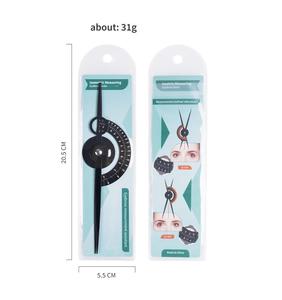 Règle de positionnement des sourcils à trois points pour microblading, rapport d'or, règle de balance des sourcils, outil de façonnage - Product Image 4