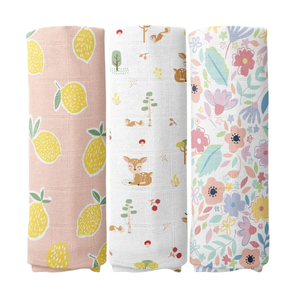 Muslin Swaddle Blanket 4 Pack Organic Cotton Hooded Baby Bath <b>Towel</b> Soft Breathable Newborn <b>Wrap</b> Custom Wholesale OEM - Product Image 6