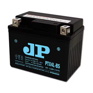 แบตเตอรี่มอเตอร์ไซค์ PTX4L-BS 12V 3.5Ah VRLA แบบไม่ต้องบำรุงรักษา แบตเตอรี่ตะกั่วกรดแบบปิดผนึก ราคาขายส่ง - Product Image 2