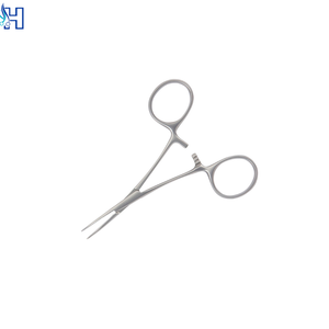 Pinzas Hemostáticas Quirúrgicas Rectas y Curvas de Acero Inoxidable - Product Image 2