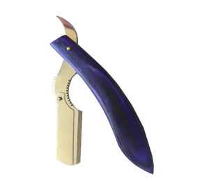 Wholesale Tegra Surgical Single Blade Stainless Steel Bikini Barber Shaving <b>Razors</b> Wood Handle for Men Personal Care-Private - Product Image 4