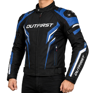 Veste de moto en cuir sur mesure pour l'hiver, coupe-vent, anti-UV, équipement de protection pour la course - Product Image 2