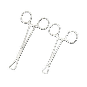 Stainless Steel Medical Towel <b>Clamp</b> Patterned Hole Surgical <b>Clip</b> Manual Dental Instrument Alcohol Disinfection - Product Image 2
