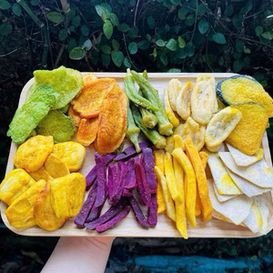 Crispy VF Mixed Fruit Chips 7 Varieties Tropical Fruit Advanced Vacuum Fried Technology Healthy Vegan <b>Snacks</b> from Vietnam - Product Image 1