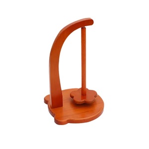 <b>Wooden</b> Yarn Holder Knitting Crochet Yarn <b>Ball</b> Stand Magnetic Rotating Anti Slip Portable <b>Craft</b> Accessory - Product Image 1