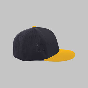 High Quality Men Gorras Curved Middle Crown Caps Embroidered Sports <b>Hat</b> Black Suede Brim Visor 5-Panel Baseball Cap - Product Image 3