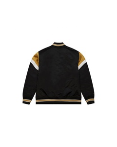 Chaqueta Varsity de Satén de Poliéster de la Más Alta Calidad, Diseño en Blanco, Mangas Largas, Logotipo Personalizado, Chaqueta Letterman de Béisbol para Hombre - Product Image 2