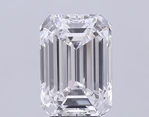 Diamant de laboratoire CVD taille émeraude de 5,02 carats, couleur D, clarté VS1, avec certificat IGI - Product Image 1