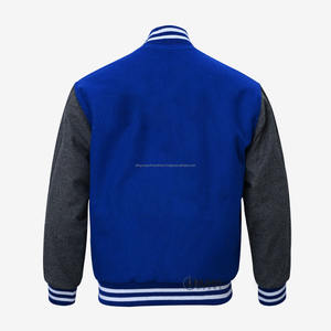 แจ็คเก็ตขนสัตว์สำหรับทุกเพศขนาดใหญ่พิเศษผ้าถ่านสีเทาสไตล์สตรีทดีไซน์โดดเด่นออกแบบโลโก้ได้ตามต้องการ - Product Image 3