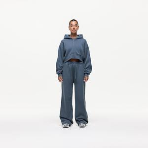 Ensemble de survêtements pour femmes, 2 pièces, imprimé, léger, respirant, fermeture éclair, extensible dans quatre directions, écologique, pour la course à pied et l'entraînement - Product Image 1