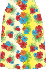 Custom Discharge Printing High Waist Long Lockdown <b>Skirts</b> Solid <b>Winter</b> Vintage Anti-Wrinkle Pleated Design for Women Polyester - Product Image 2
