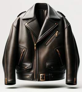 Nueva Chaqueta Formal Ligera de Invierno para Hombre, Diseño Personalizado OEM, Chaqueta de Cuero Transpirable de Alta Calidad para Venta en Línea - Product Image 4