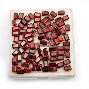 Natural Red <b>Garnet</b> Octagon Cut Faceted Loose Gemstones Calibrated 4MM 6MM Stones Wholesale Bulk For Jewelry Making Gem Supply - Product Image 6