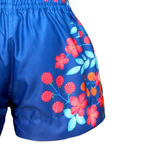 Shorts de Muay Thai de alta calidad con estampado por sublimación, logotipo y diseño personalizados, cómodos shorts de Muay Thai. - Product Image 3