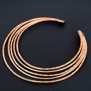 Vintage Copper Choker <b>Necklace</b> <b>Boho</b> Design for Women Modern and Traditional Fashion Jewelry Wholesale for Boutique and Store Own - Product Image 4