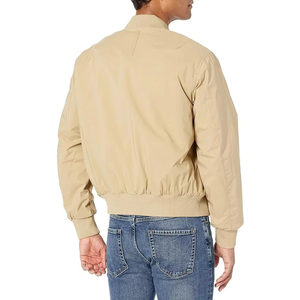 Premium Quality 100% Polyester Nylon Flight Bomber Jacket Men Embroidered <b>Quilted</b> Lined Thick <b>Winter</b> Satin <b>Quilted</b> Bomber Jacket - Product Image 3