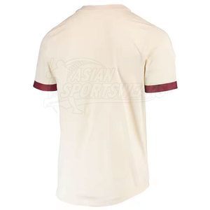 Factory Made <b>Baseball</b> Jersey Lightweight Breathable Design Athletic Comfort Outdoor Practice Daily Apparel - Product Image 2