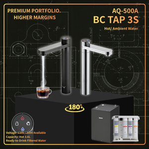 ระบบใต้ซิงค์อควาเทค บีซี แทป 3 เอส |   เครื่องกรองน้ำ RO แบบไหลผ่านโดยตรง (AQ-500A) |   ร้อน/อุณหภูมิปกติ |   750 วัตต์ |   สแตนเลสสตีล |   โรงแรมหรู - Product Image 1