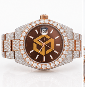Luxury Stainless Steel Moissanite <b>Diamond</b> Iced Out <b>Watch</b> Men Women Fashion Wristwatch - Product Image 6