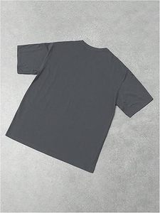 T-shirt d'été en gros pour hommes, personnalisé, avec strass effet charbon et thermocollant argenté, style streetwear, usine OEM - Product Image 4