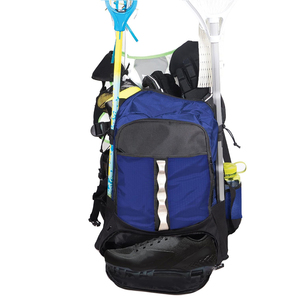Sac de voyage de lacrosse grande capacité, léger et imperméable, avec fermeture éclair, en nylon de qualité supérieure, pour équipement sportif et usage extérieur - Product Image 1