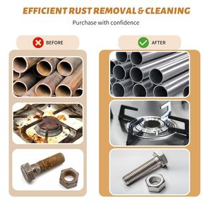 7-Piece Brass <b>Wire</b> Bottle <b>Brush</b> Set 12-Inch Long Auto Parts Cleaners for Metal & Tubes for Car Washes - Product Image 2