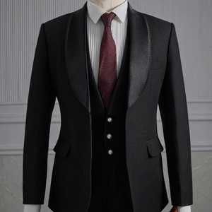 Trajes de Boda para Hombre, Chalecos y Esmóquines para Novio, Traje de 3 Piezas Transpirable para Negocios y Fiestas - Product Image 2