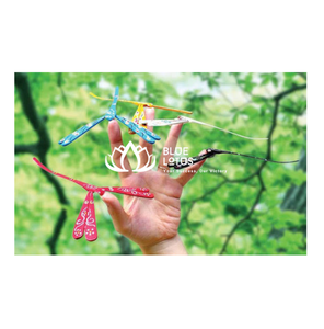 Jouet libellule d'équilibre Blue Lotus Glory 2 Dylan Vu Model, pour jeu extérieur, animaux et nature, unisexe, 5-7 ans, fabriqué à Ho Chi Minh City - Product Image 1