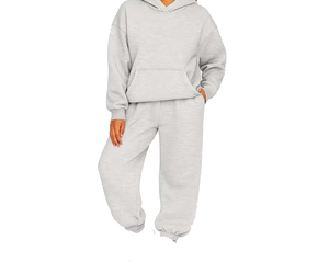 2026 Wholesale Breathable Casual Front Logo High Waist Jogger Long Sleeve Top Women Tracksuit Stretchy Everyday Activewear Set - Product Image 5