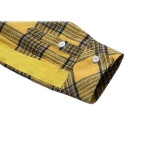 Nouveau produit Chemises pour hommes Chemise en flanelle classique Coupe régulière Manches longues Style élégant Confortable Décontracté Look élégant 100% coton - Product Image 6