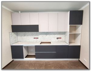 Armoire de cuisine RTA sans cadre en panneaux de bois de bouleau et MDF, style américain moderne Sanyang 2026 - Product Image 1
