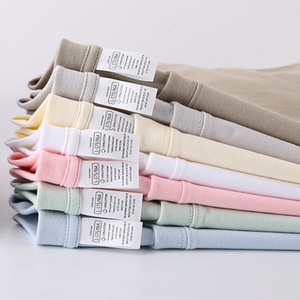เสื้อยืดคอกลมทรงหลวมสไตล์ใหม่สำหรับผู้ชาย ผ้าฝ้ายคุณภาพสูง 100% 230 GSM แบบไหล่ตก  รุ่นพิมพ์ลายได้ตามสั่ง - Product Image 6