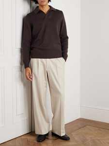 Nuevo Suéter Polo de Lana con Peso y Manga Larga para Hombre, Personalizable con Logotipo, Venta al Por Mayor 2026, para Hombre y Mujer, Ropa Casual de Golf - Product Image 3