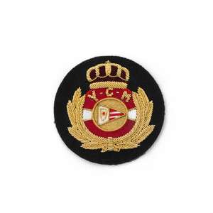 Insignias Bordadas de Hilo Metálico de Primera Calidad con Cierre de Mariposa, Color y Tamaño Personalizados, Servicio OEM - Product Image 4