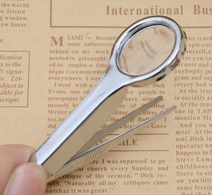 tweezer light tweezer with magnifying glass tweezer with led light tweezer organizer tweezer for food comb tweezer glass tweezer - Product Image 1