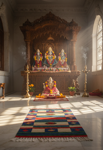 Tapis de sol/tapis de couloir réversibles lavables en coton fait main à motif floral, pour la maison et les voyages, vente en gros - Product Image 2