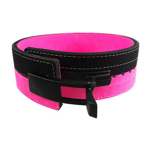 Cinturón de Levantamiento de Pesas de Cuero Ajustable de Alta Resistencia con Palanca Suave Personalizado OEM - Product Image 4