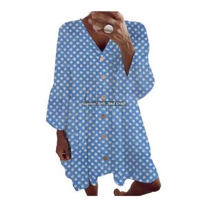 Robe Bohème en Coton pour Femme, Style Indien Fait Main, Imprimé au Bloc, Collection Printemps-Été, Tenue de Soirée Ethnique, Mode Indienne - Product Image 1