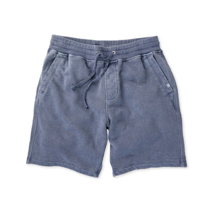 Pantalones Cortos Deportivos para Hombre, 100% Algodón, Lavado Ácido, Cintura Elástica, Estilo Vintage, Nueva Colección 2025 - Product Image 1